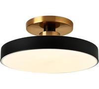 Minimalism Round ThreeAColor Dimmable LED Lamp Flush Mount Close to Ceiling Fixtures,Ceiling Light