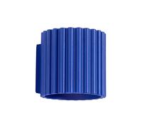 Minimalism Wall Light AURA Aluminium Ultramarine G9 LED SOLLUX LIGHTING