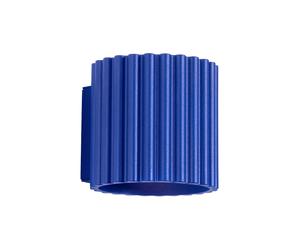 Minimalism Wall Light AURA Aluminium Ultramarine G9 LED SOLLUX LIGHTING
