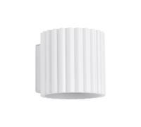 Minimalism Wall Light AURA Aluminium White G9 LED SOLLUX LIGHTING