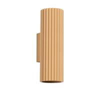 Minimalism Wall Light KARBON 20 2-Light Aluminium Golden GU10 LED