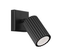 Minimalism Wall Light KARBON Aluminium Black GU10 LED SOLLUX LIGHTING