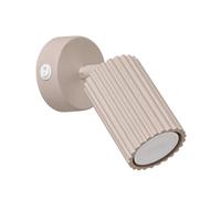 Minimalism Wall Light KARBON Aluminium Taupe GU10 LED SOLLUX LIGHTING