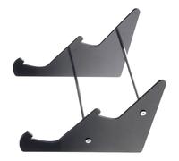 Minimalist Acrylic Stand For Holding Keyboards And Tablets In Offices Or Study Room Efficient Desk Organization Black Acrylic Keyboard Stand