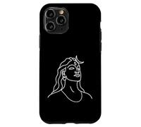 Minimalist Adiyogi Shiva Line Art Hindu God of Yoga Case for iPhone 11 Pro