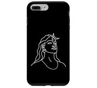 Minimalist Adiyogi Shiva Line Art Hindu God of Yoga Case for iPhone 7 Plus/8 Plus