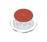 Minimalist Bearded Dragon - Line Art Sun PopSockets PopGrip for MagSafe