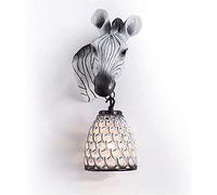 Minimalist Bedroom Bedside Lamp Horse Headlight Nordic Creative Personality Nursery Zebra Gear Wall Lights Wall Lamp,Right