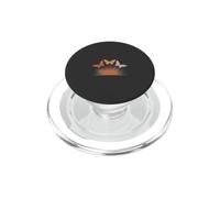 Minimalist Butterfly Sun Boho Graphic PopSockets PopGrip for MagSafe