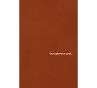 Minimalist Caramel Brown Notebook - Basiouc Notes | Write at Your Own Pace: A warm and calming journal for mindful writing, reflection, gentle organization, and everyday inspiration