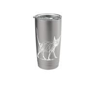 Minimalist Cat & Hand-Drawn Cat Stainless Steel Insulated Tumbler
