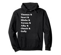 Minimalist Character Names The Maze Runner Fantasy Reader Pullover Hoodie