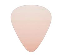 Minimalist Chic Pastel Dusty Rose Ombre Blush Pink,12 Pcs Guitar Pick,3 Different Thickness Plectrums for Acoustic Guitar Bass Ukulele (0.46mm 0.96mm 0.71mm)