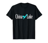 Minimalist China Lake - Maine T-Shirt