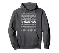 Minimalist City - Poland Modern Krakow Pullover Hoodie