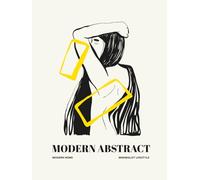 Minimalist Coffee Table Decor: Black & White Decorative Hardcover Set: Line Art Women Body - Neutral Modern Abstract Book Stack for Shelves & Tables