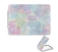 Minimalist Colorful Mirror, 1X/2X Rectangular Desk Mirror, Pu Leather Portable Holiday Essentials Small Mirrors, Travel Makeup Compact Mirrors, Gadgets for Women, Gift for Teenage Girls