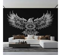 Minimalist Creative Black and White Animals Flying Birds 3D Wallpaper Luxury Home Dining Decor Paste Sofa Living Room The Wall for Bedroom Mural-350cm×256cm