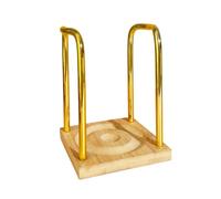 Minimalist Cup Storage Rack Natural Wood Based Easy Access Design Kitchen Countertop Organizer for Everyday Useful Home Organization