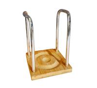 Minimalist Cup Storage Rack Natural Wood Based Easy Access Design Kitchen Countertop Organizer for Everyday Useful Home Organization