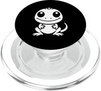 Minimalist Cute funny lizard reptile small simple lizard PopSockets PopGrip for MagSafe