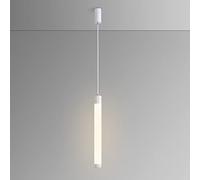 Minimalist Cylindrical Pendant Lamp 12W LED Indoor Suspension Light Long Tube Hanging Light Cylinder Droplight Kitchen Island Dining Room Astigmatism Lamp