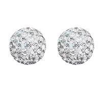 Minimalist CZ Cluster Small Ball Stud Earrings for Women Girls 925 Sterling Silver Cubic Zirconia Tiny Cute Fashion Studs Lucky Birthday Christmas Wedding Jewelrys, Sterling Silver, Cubic Zirconia