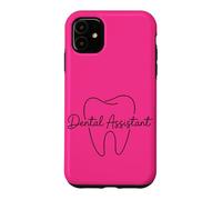 Minimalist Dental Assistant Tooth Dentistry Case for iPhone 11