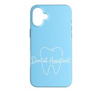 Minimalist Dental Assistant Tooth Dentistry Case for iPhone 16 Plus