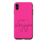 Minimalist Dental Assistant Tooth Dentistry Case for iPhone XS Max