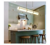 Minimalist Design LED Lights Modern Long Acrylic Ceiling Chandelier for Dining Room Kitchen Luxury Home Interior Decoration,Elegant Lighting