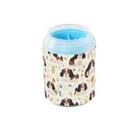 Minimalist Dog Portable Paw Cleaning Cup Soft Silicone Bristles Feet Cleaning Machine for Small Medium Large Breed Dogs, Cats limpiador de patas para perro