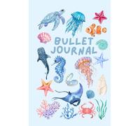 Minimalist Dot Grid Journal Ocean: Aesthetic A5 Bullet Notebook for Daily Planning & Self Care: Simple Dotted Pages Notebook for Teens, Productivity, and Journaling