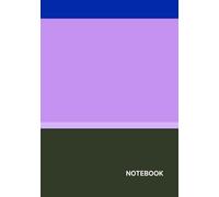 Minimalist Dotted Notebook - 150 pages, B5, 17.6 x 25cm, Blue purple