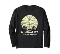 Minimalist Eco-Warrior Environmentalism Activist Long Sleeve T-Shirt