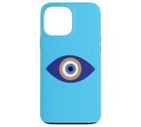 Minimalist Evil Eye of Blue Nazar for Spiritual Protection Case for iPhone 13 Pro Max