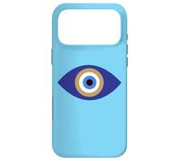 Minimalist Evil Eye of Blue Nazar for Spiritual Protection Case for iPhone 17 Pro Max