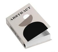 Minimalist Faux Book Storage Container With A Concealed Interior Space For Organizing Essentials And Complementing Modern Home Or Office Aesthetics(FH-25)