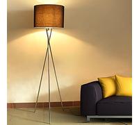 Minimalist Floor Lamp with E27, Modern Standing Light for Living Room, Natural Warm Glow, Stylish Home Decor, Ideal for Bedroom & Office Lighting