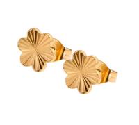 Minimalist Floral Studs Earrings for Women Stainless Steel Comfortable Design Feeling Fashion Star Earrings