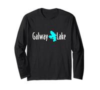 Minimalist Galway Lake - New York Long Sleeve T-Shirt