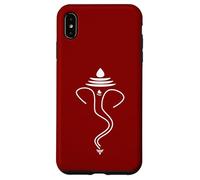 Minimalist Ganesh Hindu Elephant Hinduism Case for iPhone XS Max