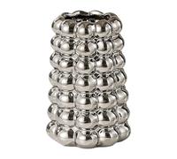 Minimalist Geometric Foam Ceramic Vase Decorative Living Room Accent Geometric Ceramic Vase for Dry Flower Plant Arrangement