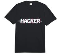 Minimalist Glitch Hacker Coding Expert Comfort Colors Adult Heavyweight T-Shirt