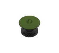Minimalist Horseshoe Rose Flower Line Art PopSockets Adhesive PopGrip