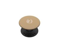 Minimalist Horseshoe Rose Flower Line Art PopSockets Adhesive PopGrip