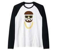 Minimalist Icon Ibiza Final Boss Funny UK Meme Halloween Raglan Baseball Tee