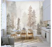 Minimalist Ink Wash Hand Painted Forest Flying Birds 3D Wallpaper Luxury Home Dining Decor Paste Sofa Living Room The Wall for Bedroom Mural-150cm×105cm