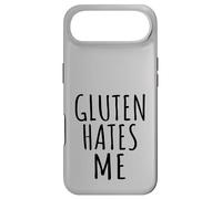 Minimalist Intolerance Funny Frustration Gluten Hates Me Case for iPhone Air