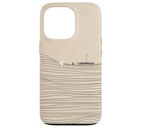 Minimalist Jesus and Peter Walk Water Art Case for iPhone 13 Pro